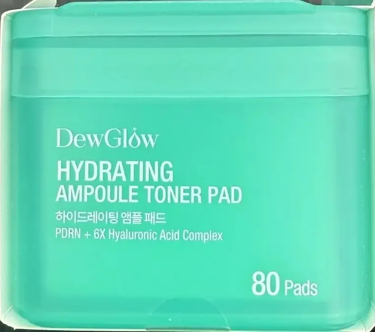 DewGlow Hydrating Ampoule Toner Pad