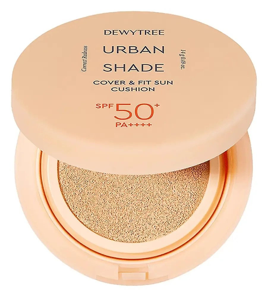 DEWYTREE Urban Shade Cover & Fit Sun Cushion SPF 50+ PA++++