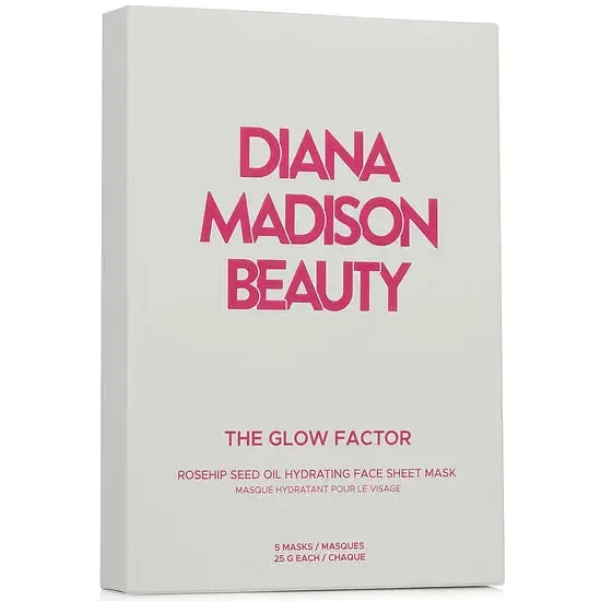 Diana Madison Beauty Rosehip Seed Oil Hydrating Face Sheet Mask
