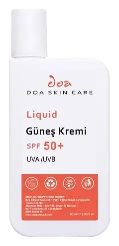 Doa Kozmetik Liquid SPF 50 + Güneş Kremi