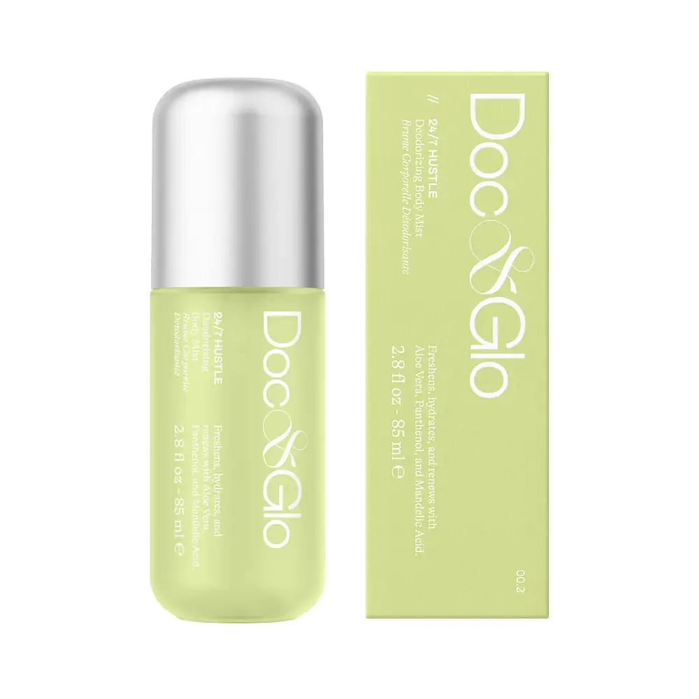 Doc & Glo 24/7 Hustle Deodorizing Body Mist