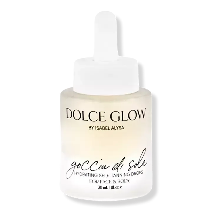 Dolce Glow Goccia di Sole Hydrating Self-Tanning Serum Drops for Face and Body