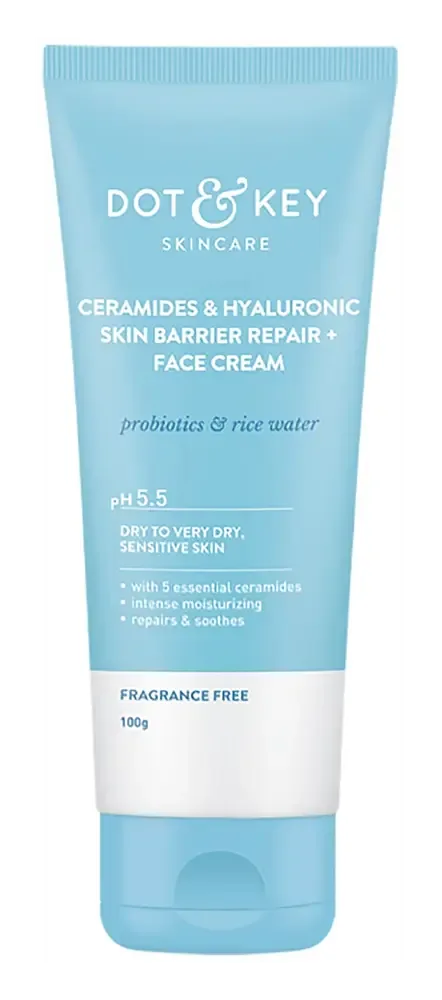 Dot & Key Skincare Ceramides & Hyaluronic Skin Barrier Repair Face Cream