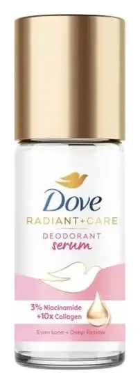 Dove Radiant + Care Deodorant Serum Roll