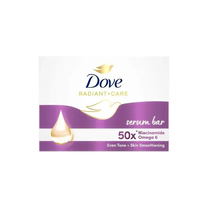 Dove Radiant+Care Serum Bar With Niacinamide + Omega 6