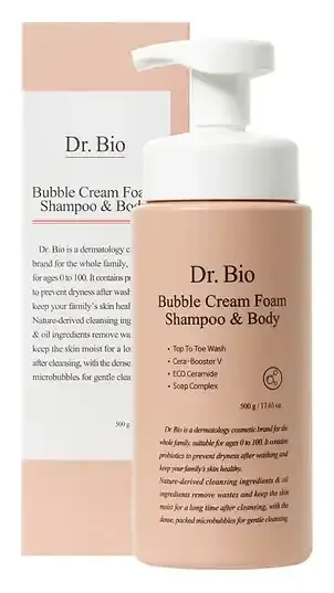 Dr. Bio Bubble Cream Foam Shampoo & Body