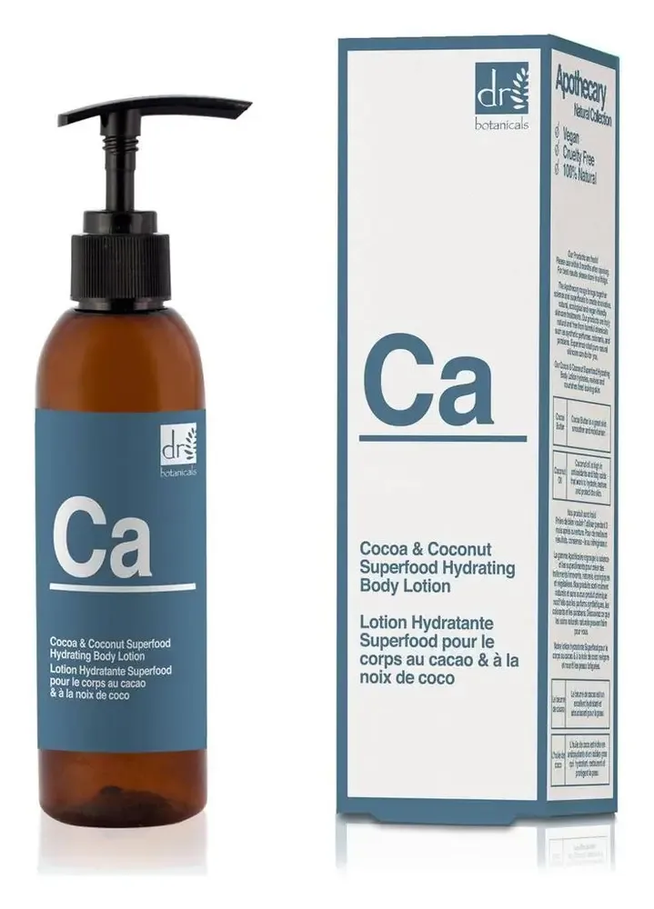 Dr Botanicals Cocoa & Coconut Superfood Hydrating Body Lotion