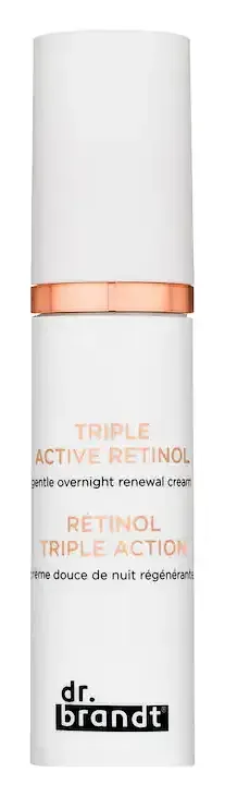 Dr. Brandt Skincare Triple Active Retinol Gentle Overnight Renewal Cream