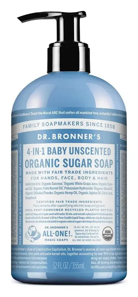 Dr. Bronner's Organic Baby Sugar Soap