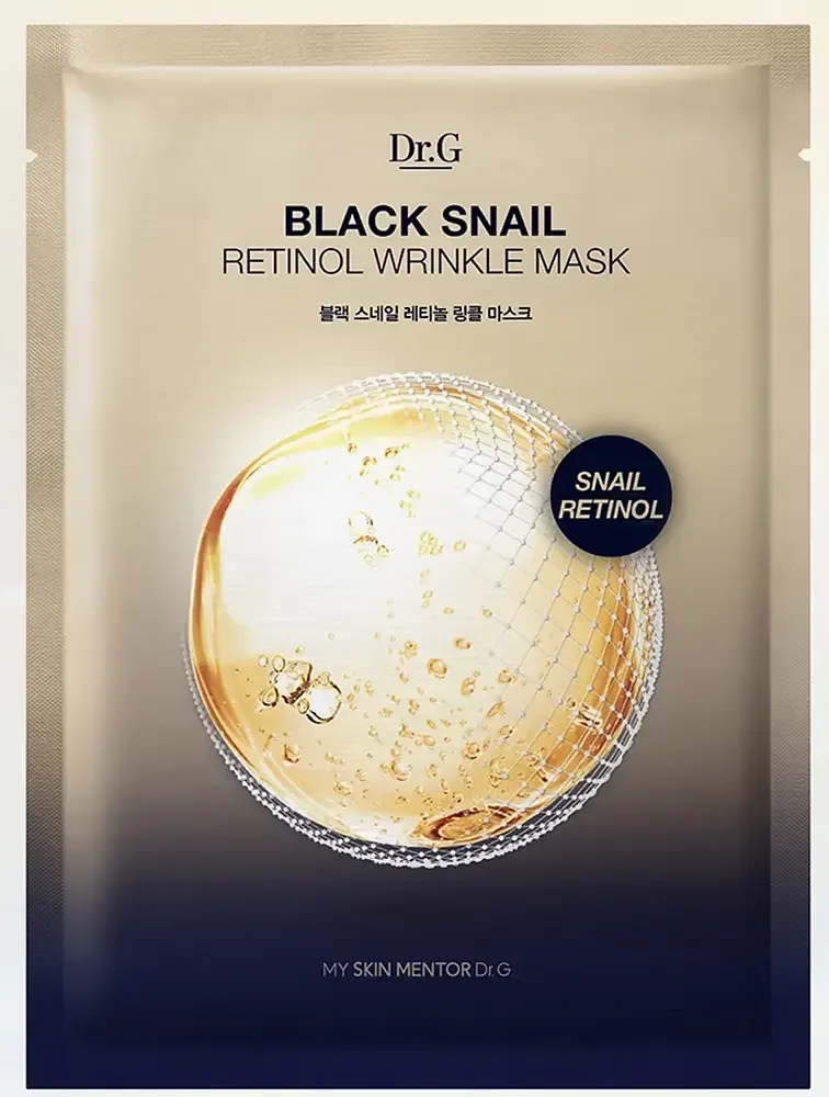 DR.G Black Snail Retinol Wrinkle Mask