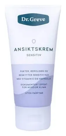 Dr. Greve Ansiktskrem For Sensitiv Hud