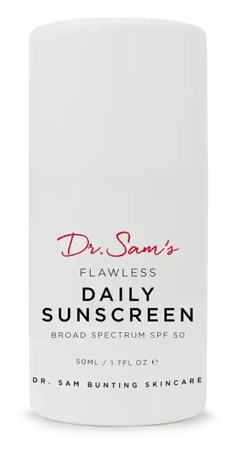 Dr Sam’s Flawless Daily Sunscreen SPF 50
