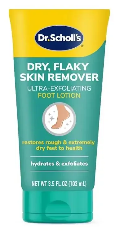 Dr. Scholl’s Dry, Flaky Skin Remover Ultra-Exfoliating Foot Lotion