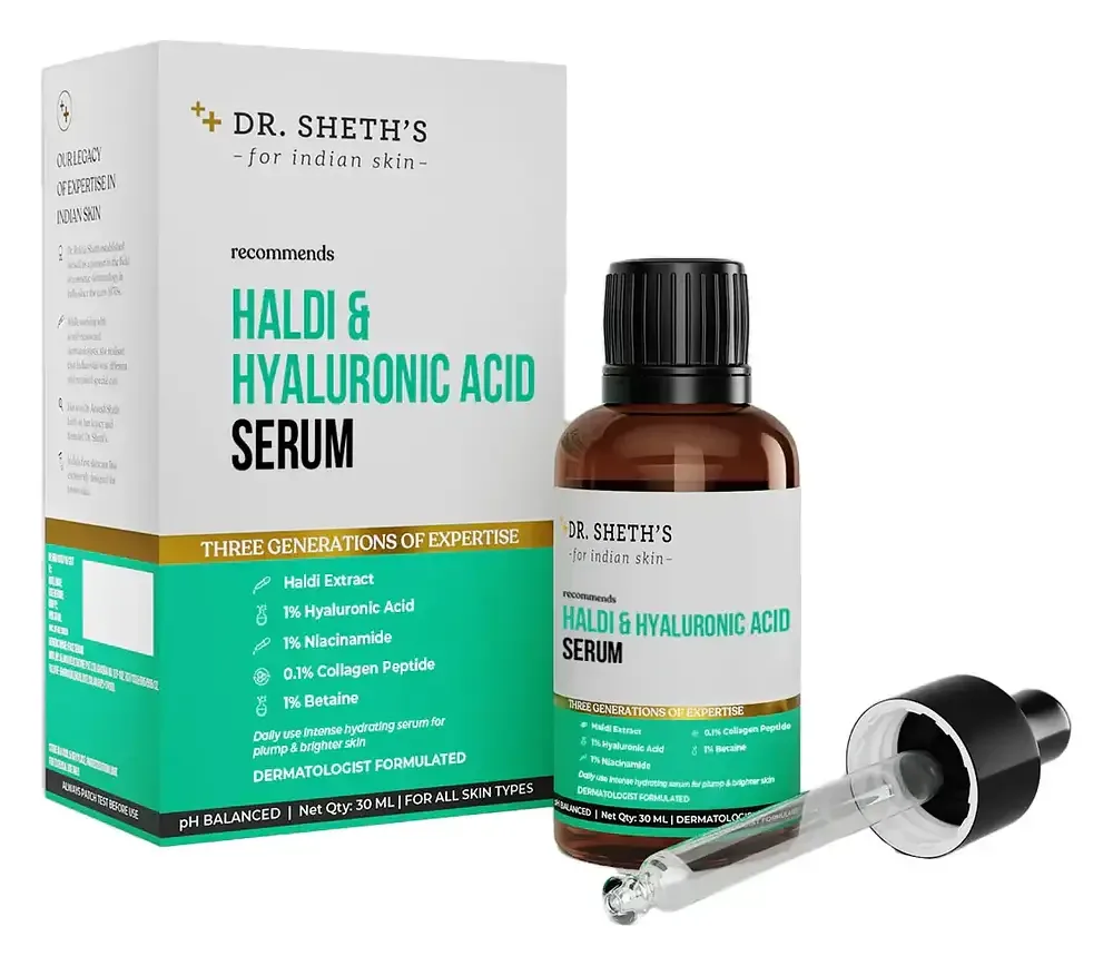 Dr. Sheth's Haldi & Hyaluronic Acid Serum