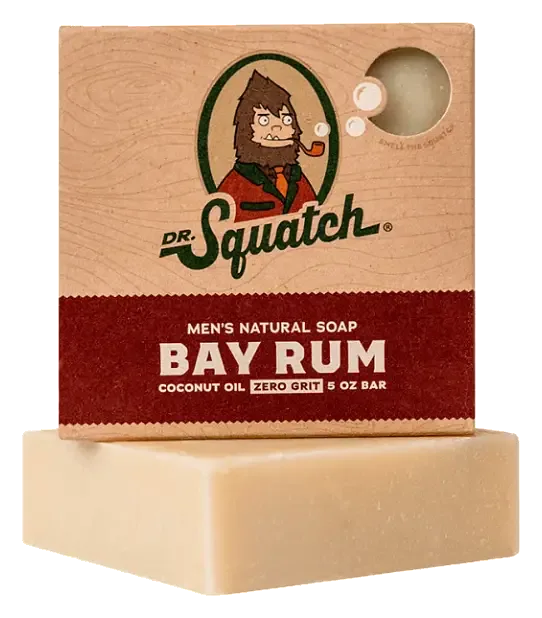 Dr. Squatch Bay Rum Bar Soap