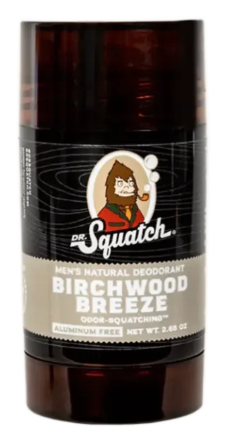 Dr. Squatch Birchwood Breeze Deodorant