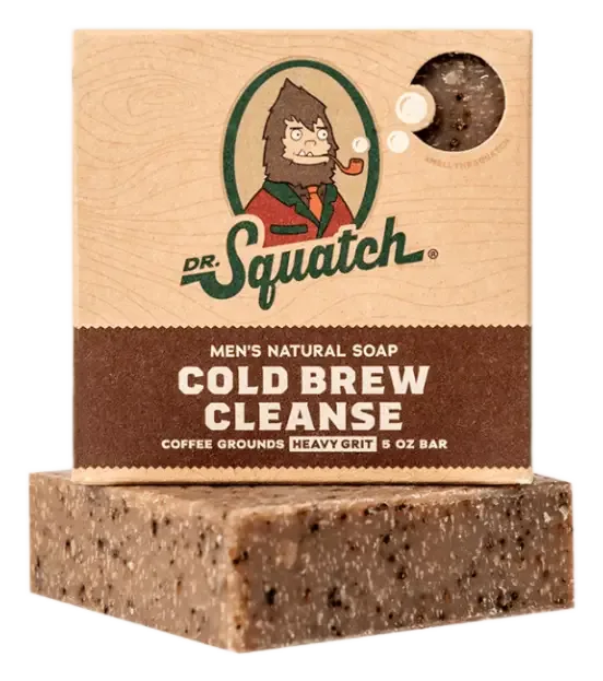 Dr. Squatch Cold Brew Cleanse Bar Soap