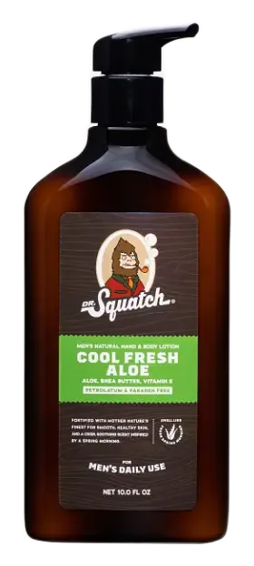 Dr. Squatch Cool Fresh Aloe Lotion