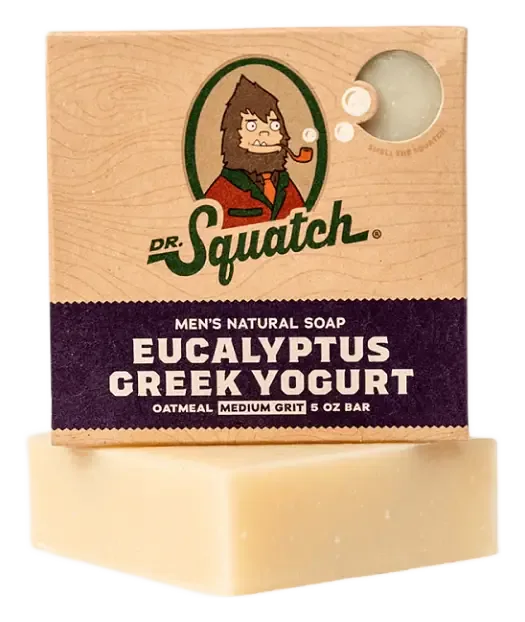 Dr. Squatch Eucalyptus Greek Yogurt Bar Soap