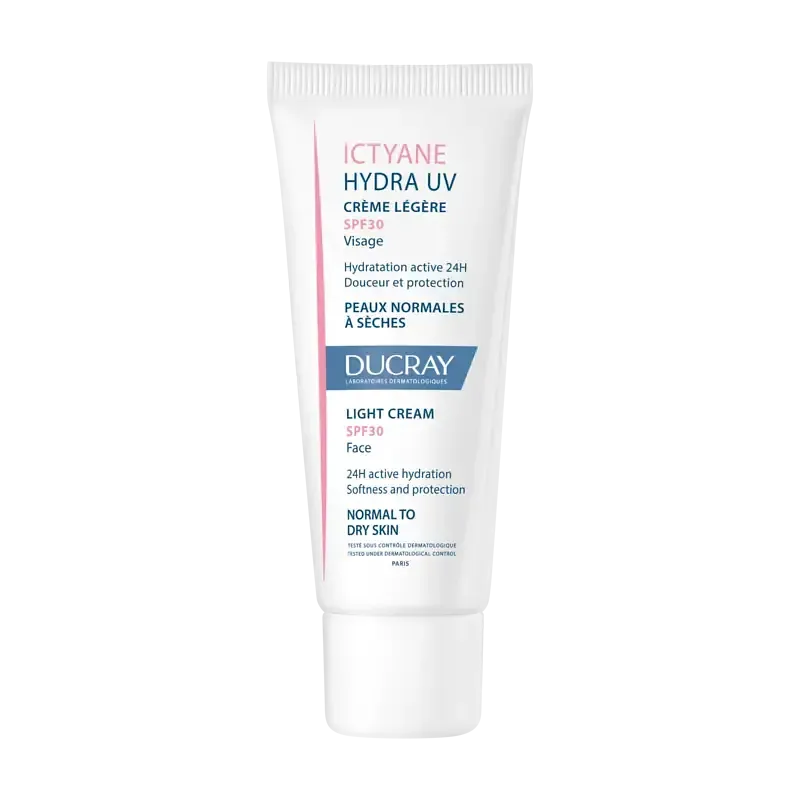 Ducray Ictyane Hydra UV Light Face Cream SPF30