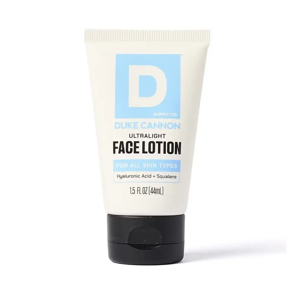 Duke Cannon Ultralight Face Lotion