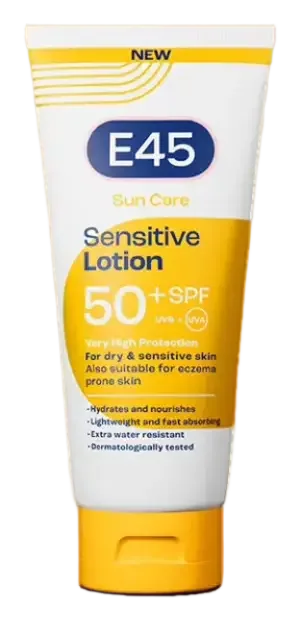 E45 Sun Care Sensitive Lotion SPF 50+
