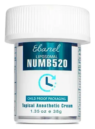 Ebanel Labs 5% Lidocaine Topical Anesthetic Cream
