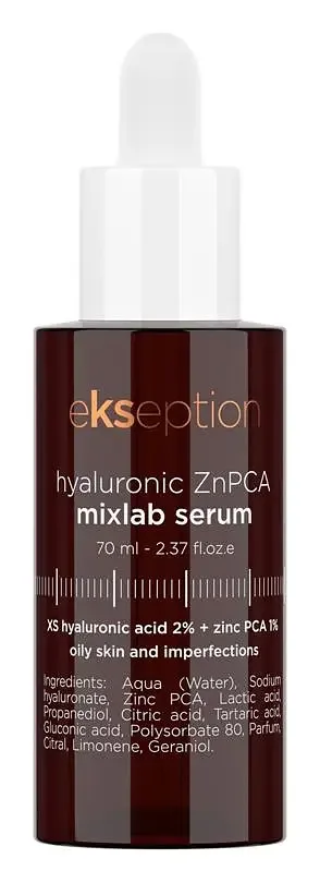 Ekseption Hyaluronic Zn PCA Mixlab Serum