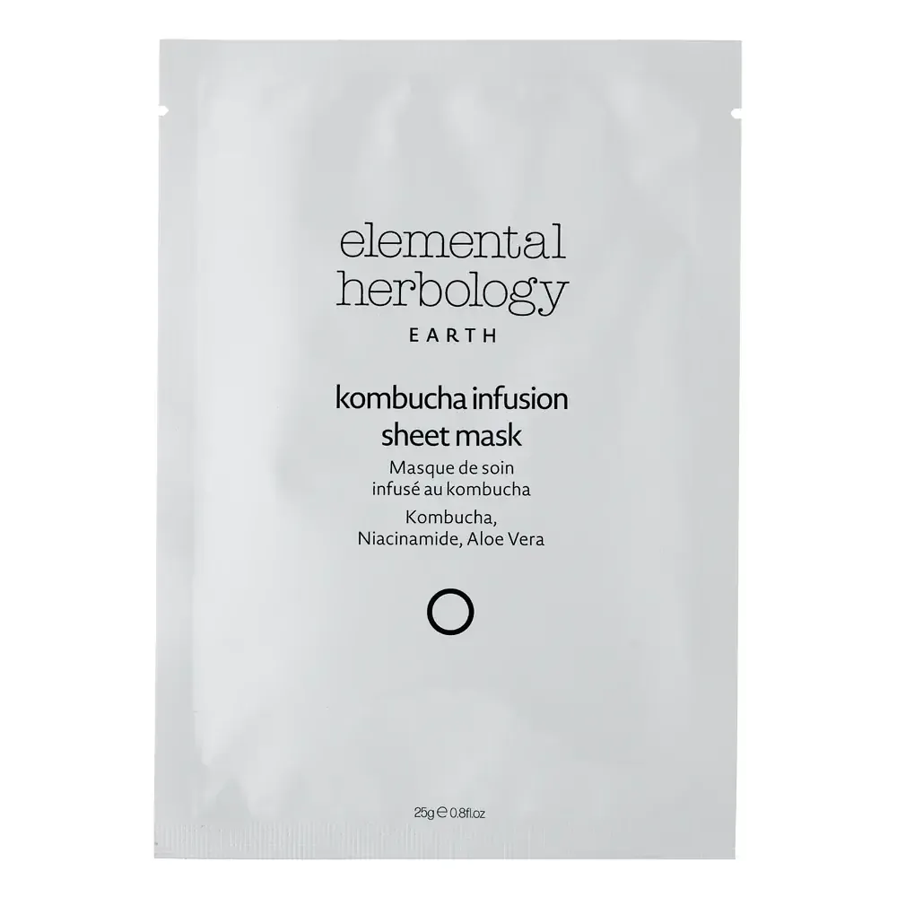 Elemental Herbology Kombucha Infusion Sheet Mask