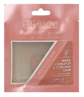 Ellana Mineral Cosmetics Cream To Powder Concealer Refill With SPF 16 Mineral Skinshield
