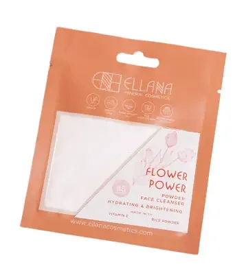 Ellana Mineral Cosmetics Flower Power Powder Face Cleanser