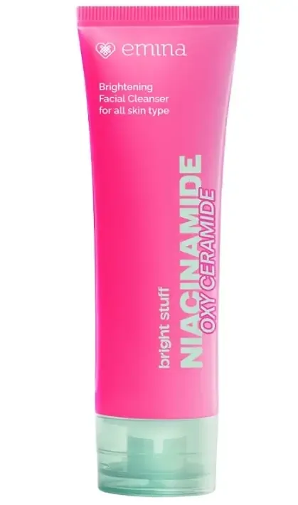 Emina Bright Stuff Niacinamide Oxy Ceramide Brightening Facial Cleanser