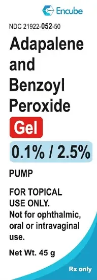 Encube Adapalene And Benzoyl Peroxide Gel 0.1%/2.5%