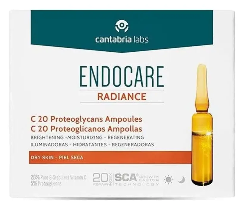Endocare Radiance C20 Proteoglycans Ampoules For Dry Skin
