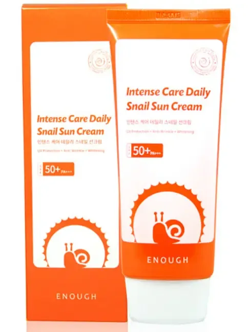Enough Intense Care Daily Snail Sun Cream SPF50+ PA+++