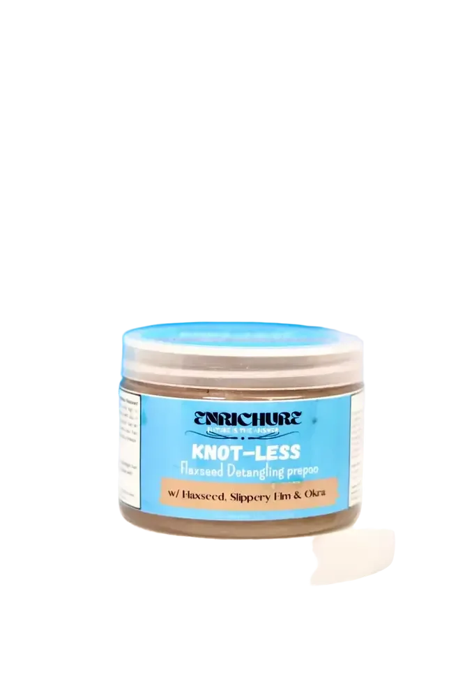 Enrichure Knot-Less Flaxseed Detangling Prepoo