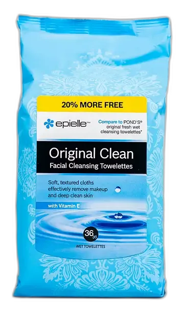 Epielle Original Clean Facial Cleansing Tissues