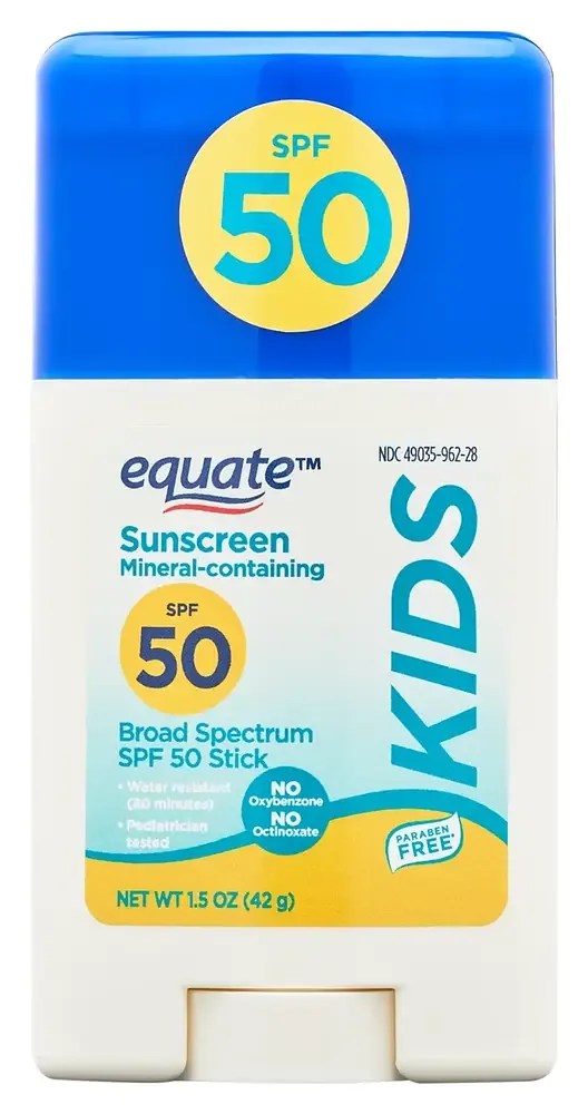 Equate Kids Broad Spectrum Sunscreen Stick SPF 50