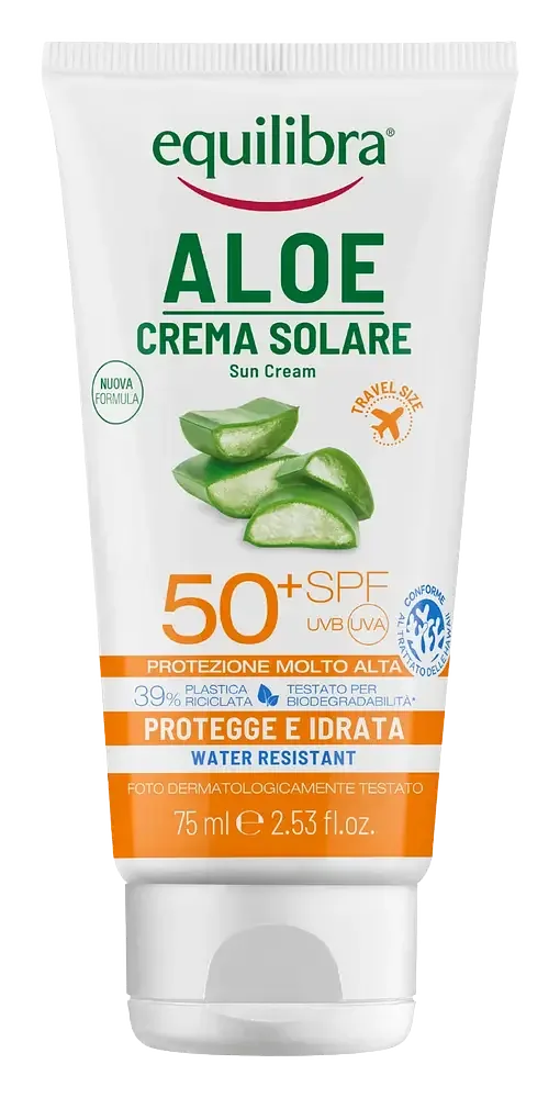 Equilibra Aloe Sunscreen SPF 50+ UVA/UVB