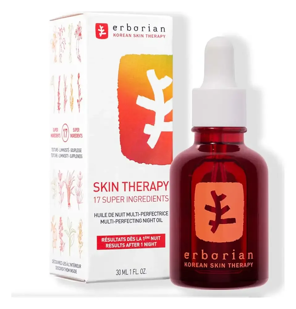 ERBORIAN Skin Therapy Multi-Perfecting Bi-Phase Night Oil-Serum