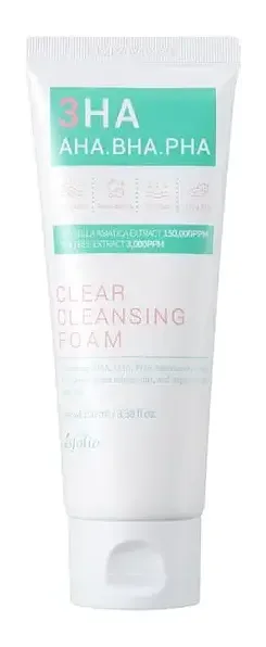 ESFOLIO 3HA Clear Cleansing Foam