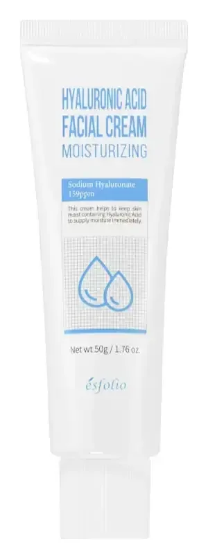 ESFOLIO Hyaluronic Acid Facial Cream Moisturizing