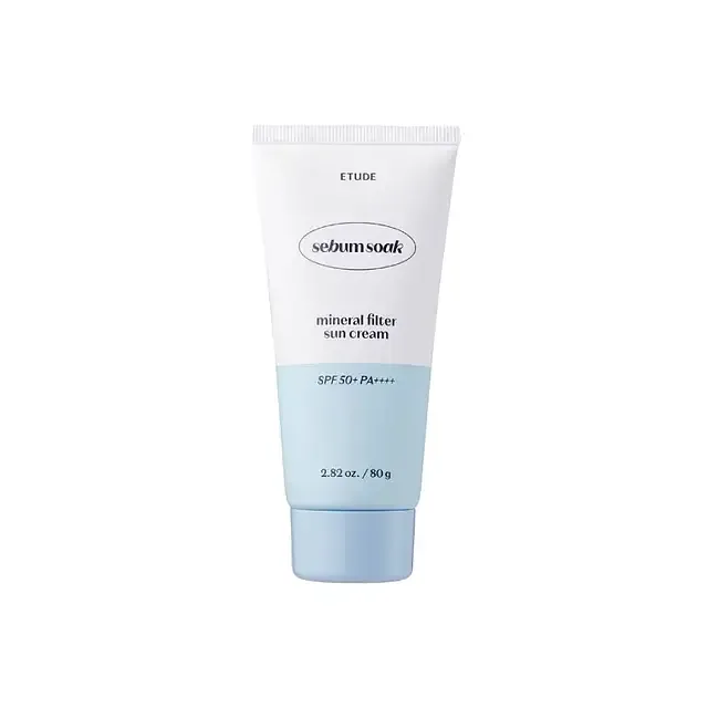 ETUDE HOUSE Sebum Soak Mineral Filter Sun Cream SPF 50+