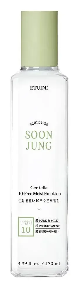 ETUDE HOUSE Soon Jung Centella 10-Free Moist Emulsion