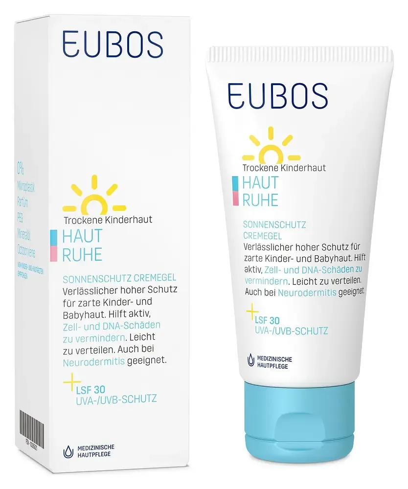 Eubos Sun Cream Cream Gel SPF30