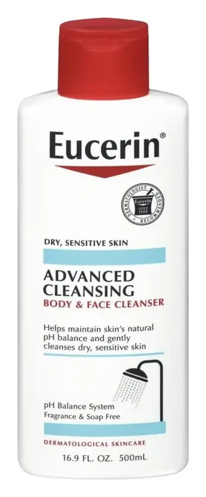 Eucerin Advanced Cleansing Body And Face Wash