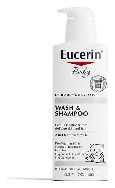 Eucerin Baby Wash And Shampoo