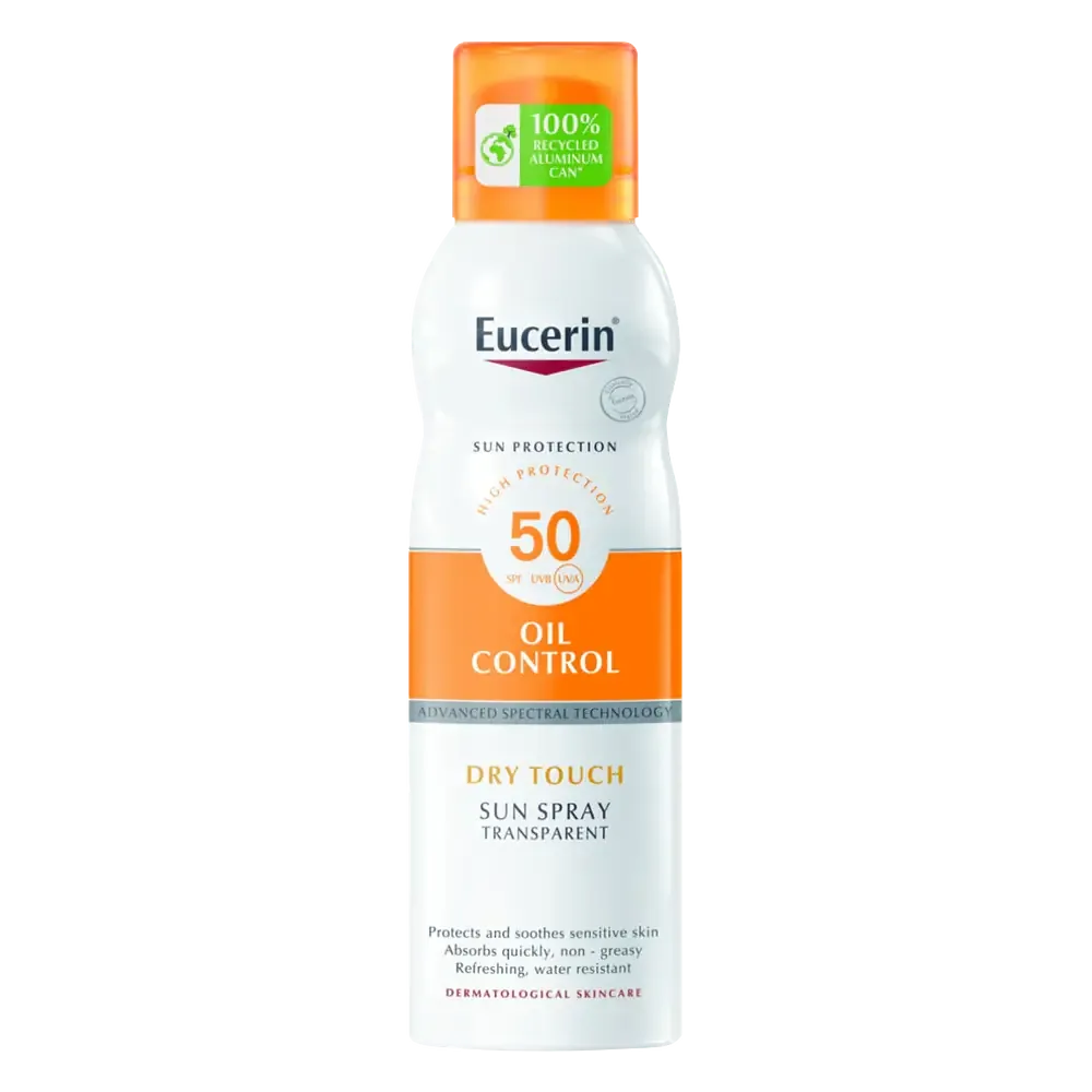 Eucerin Oil Control Dry Touch Transparent Sun Spray SPF 50