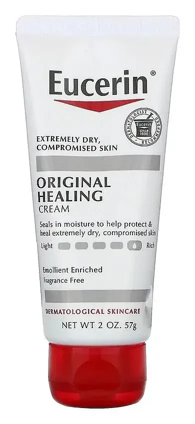 Eucerin Original Healing, Creme for Very Dry Sensitive Skin, Fragrance Free