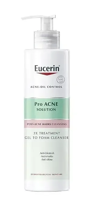 Eucerin Proacne Solution 3X Treatment Gel To Foam Gel